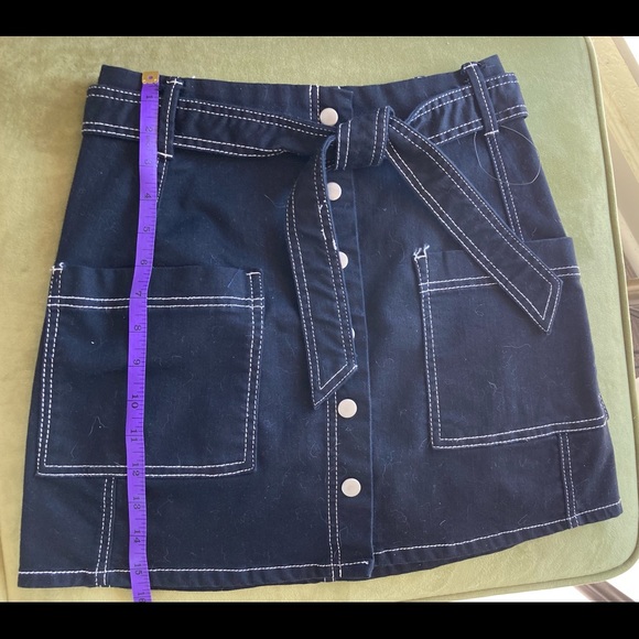 Giani Bini black mini skirt - Picture 2 of 4